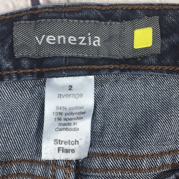 Venezia  Stretch Jeans Size 2 Average - Picture 6 of 6